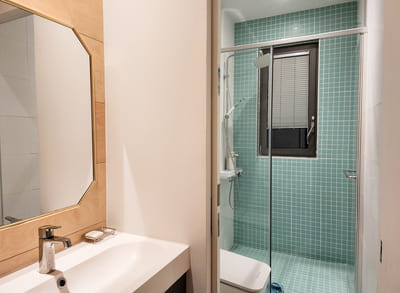 깔끔하고 쾌적한 건식화장실