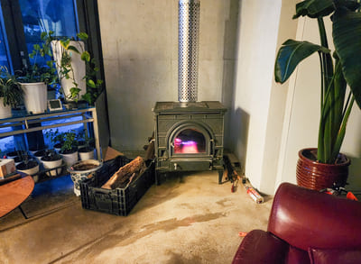 실내에서 즐기는 불멍, 벽난로