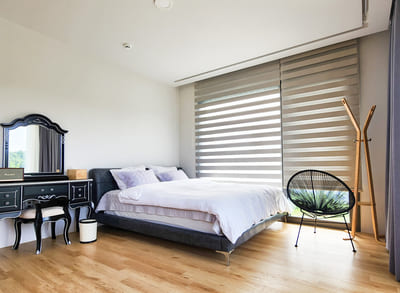 호텔급 침실 킹침대